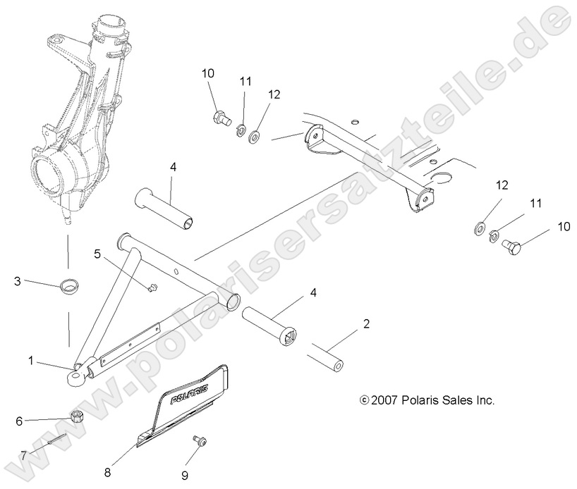 SUSPENSION, A-ARM and STRUT MOUNTING