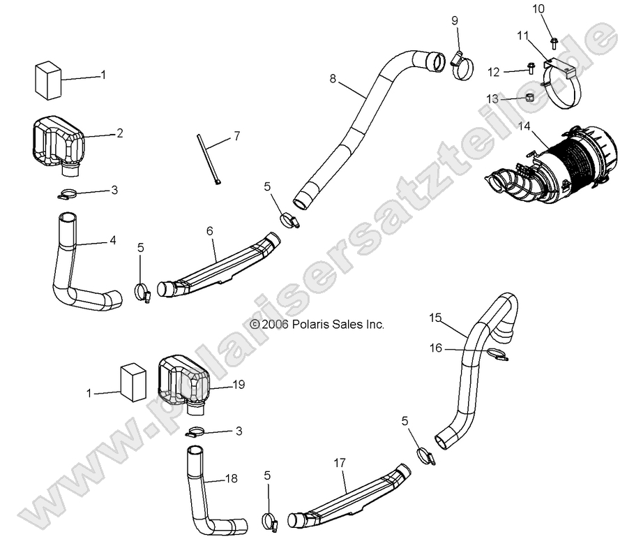 Engine and Clutch Air Intake Engine and Clutch Air Intake