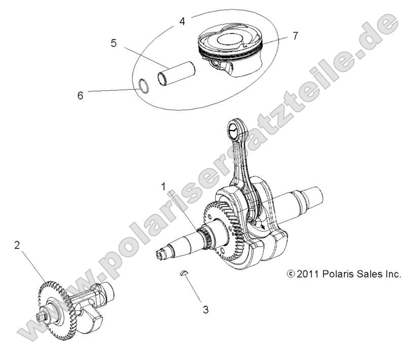 Engine, Crankshaft, Piston and Balance Shaft Engine, Crankshaft, Piston and Balance Shaft