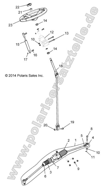 Steering, Steering Asm. (Non EPS)