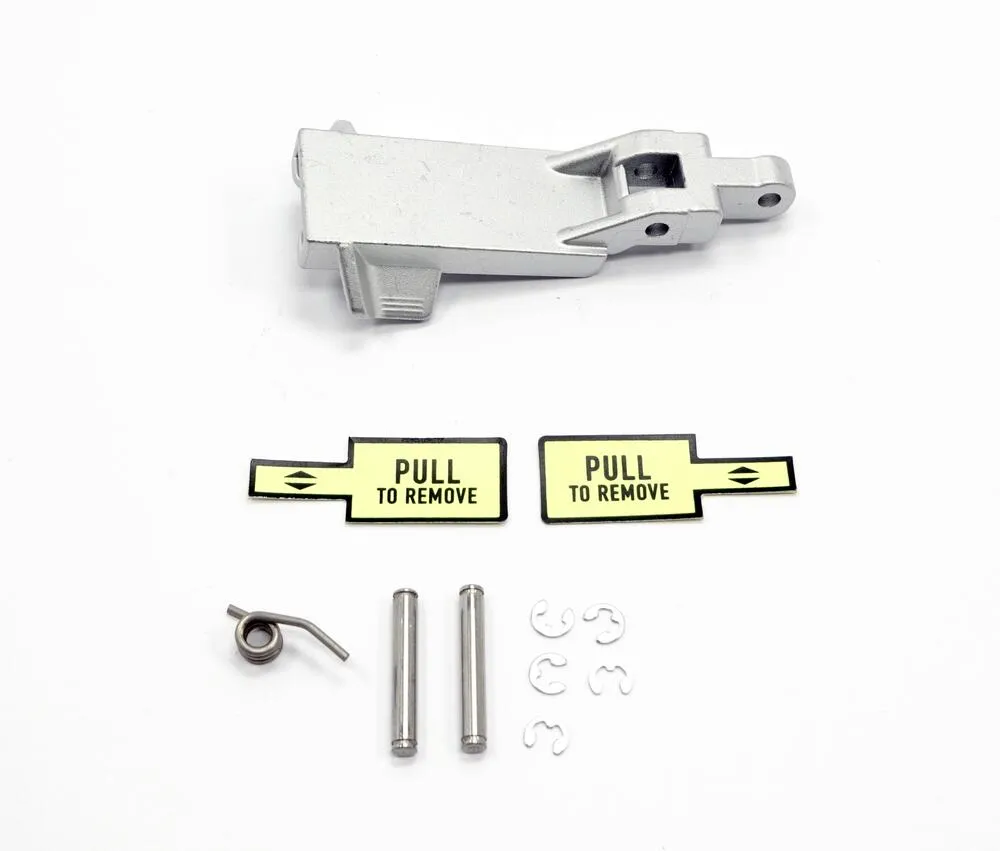 Givi Öffnungshebel Links / Rechts ALU silber für Trekker Seitenkoffer OBK37