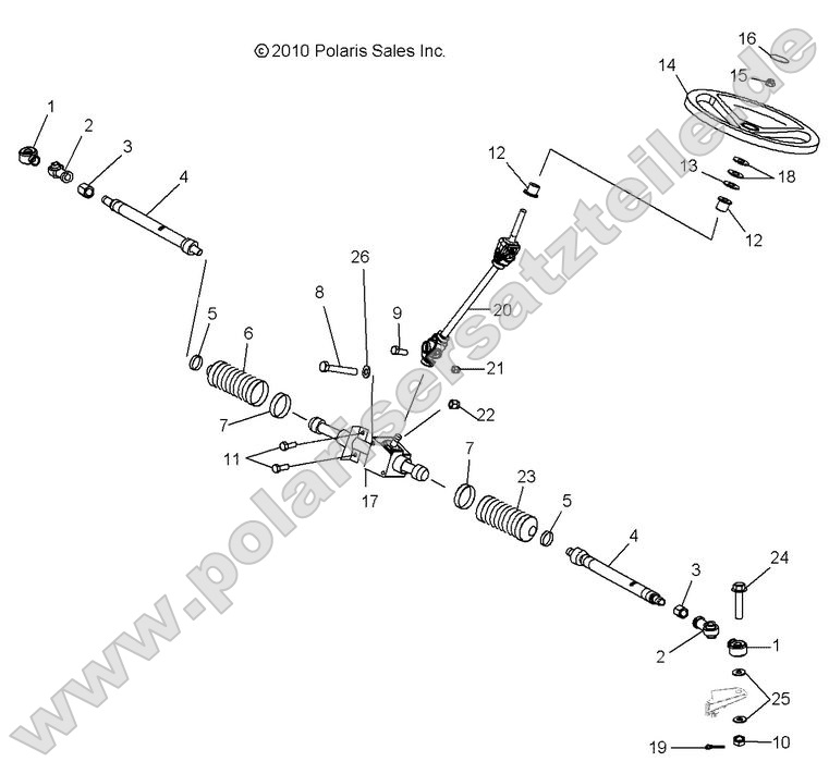 Steering, Steering Asm.