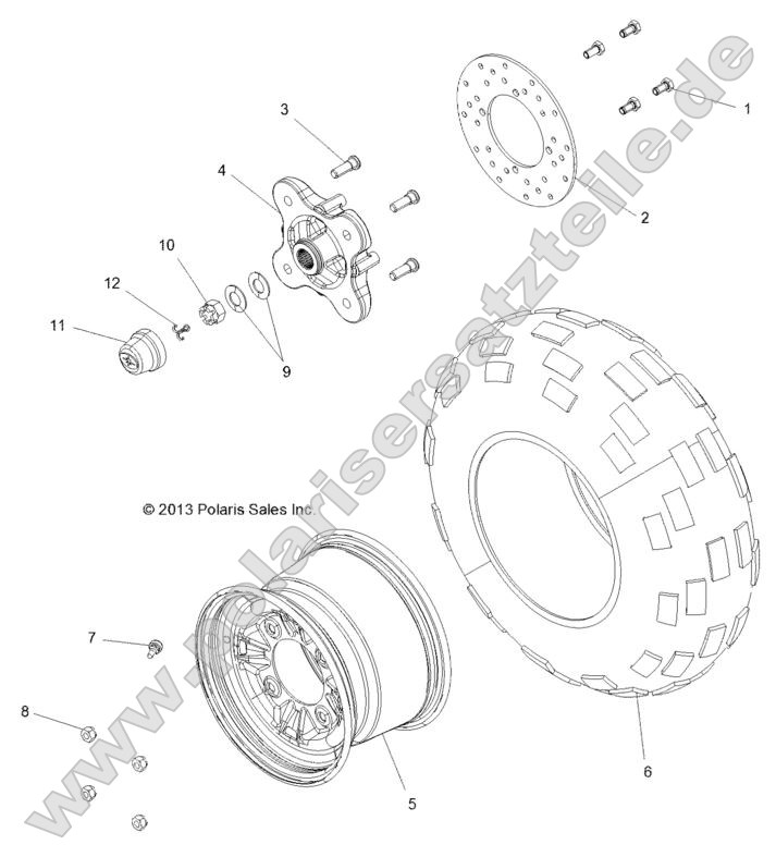 Wheels, Rear Wheels, Rear