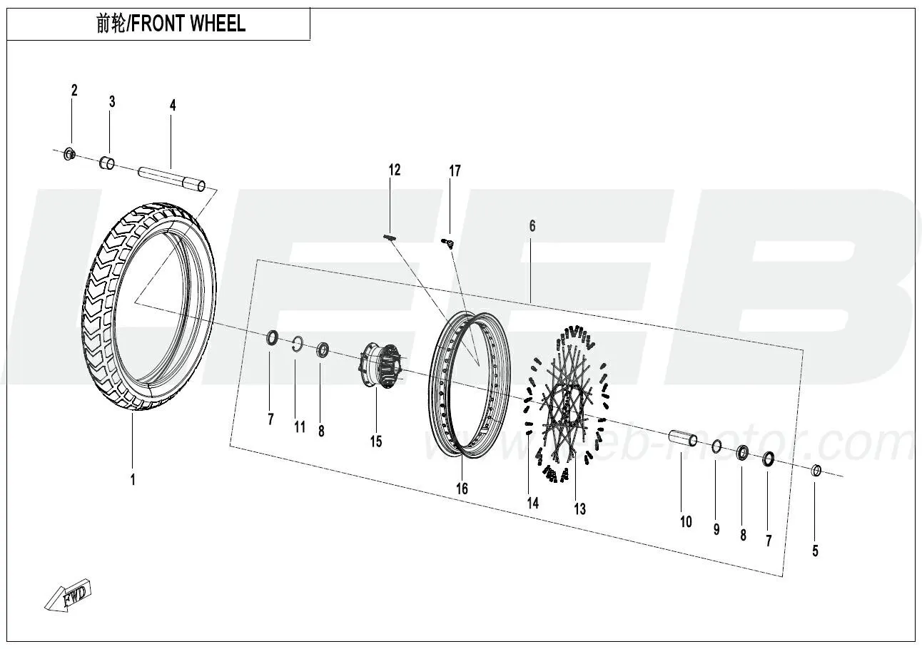Vorderrad (Explore Edition) Vorderrad (Explore Edition)