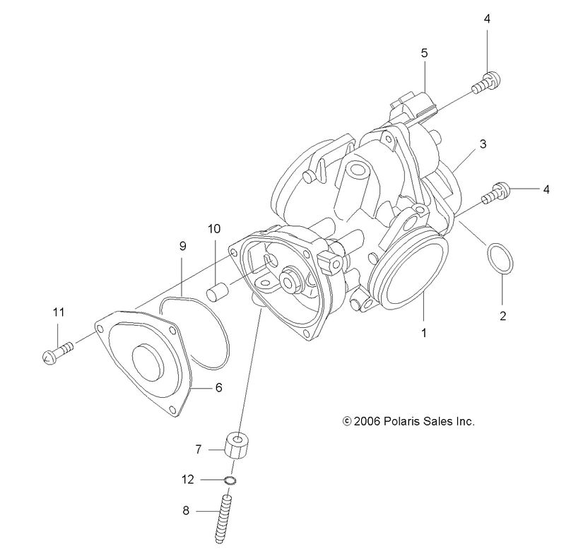 ENGINE, THROTTLE BODY