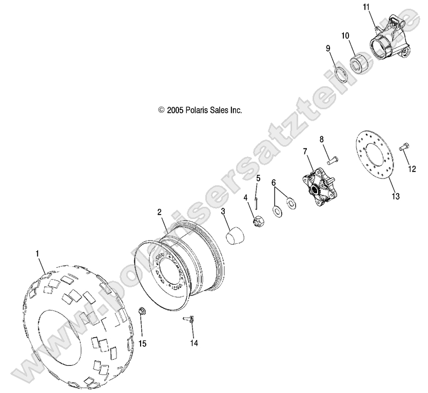 WHEEL DRIVE, REAR WHEEL DRIVE, REAR