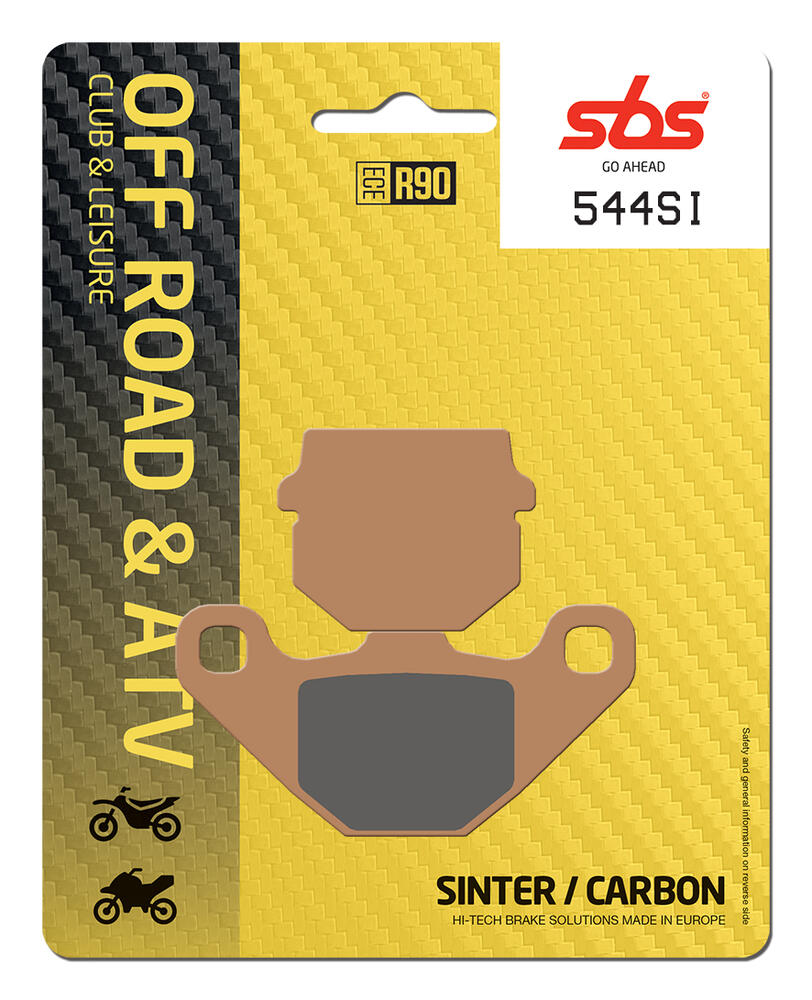 SBS_544_SI SBS Bremsbeläge Offroad & ATV Sintermetall - 544SI