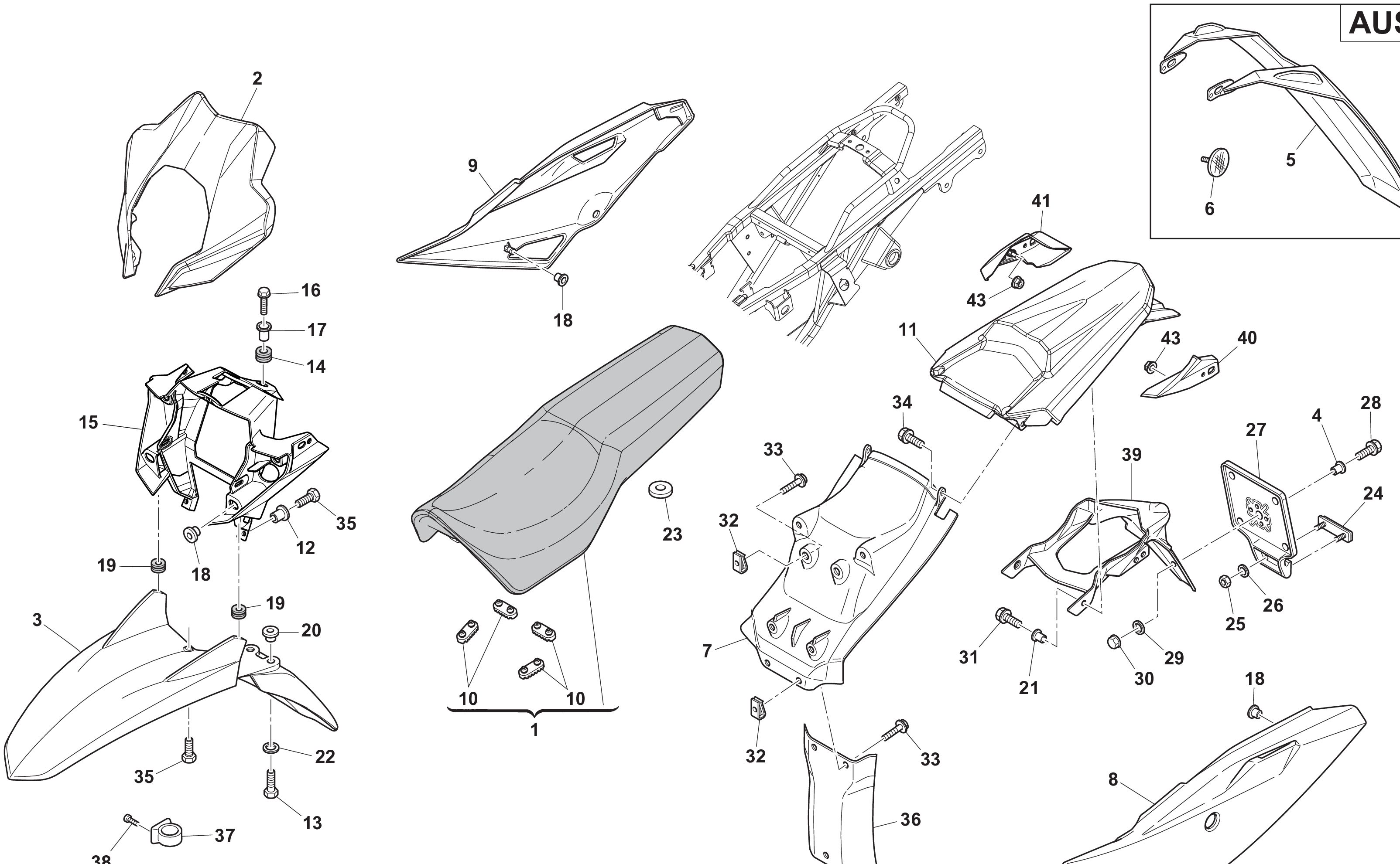Verkleidung - Sitzbank Verkleidung - Sitzbank