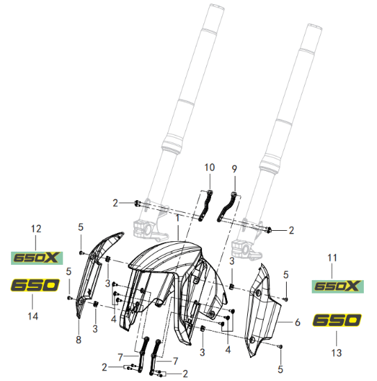 Kotflügel vorne Kotflügel vorne