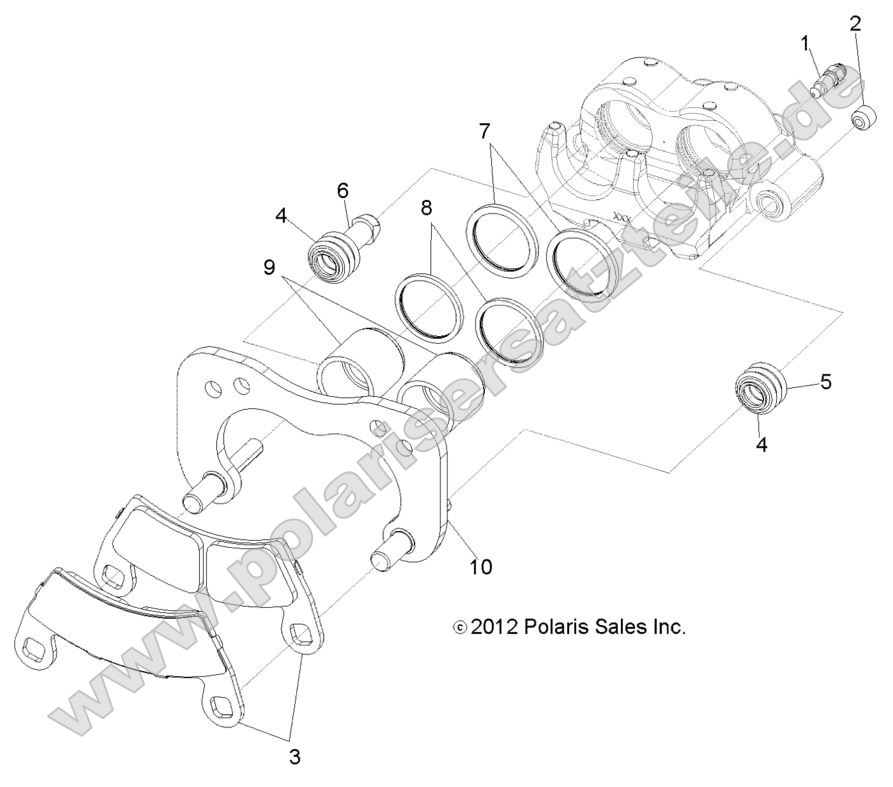 Brakes, Rear Caliper Brakes, Rear Caliper
