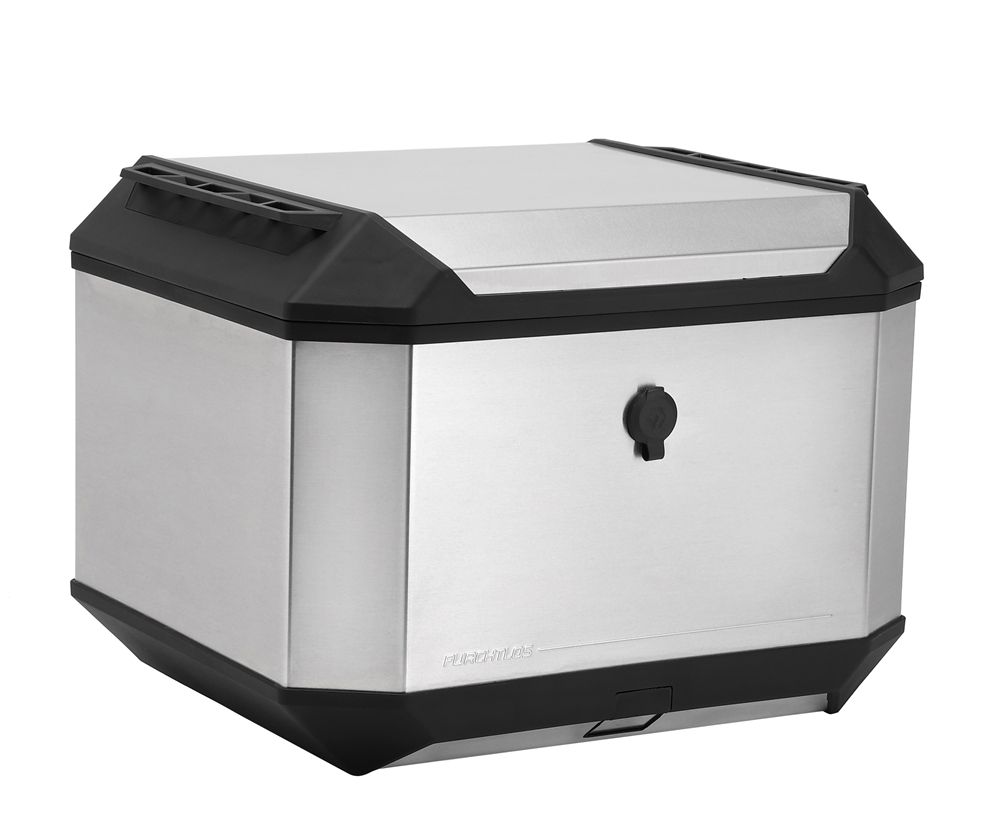 Furchtlos RANGER Basic Alu Topcase Aero - 50 Liter - Aero Aluminium