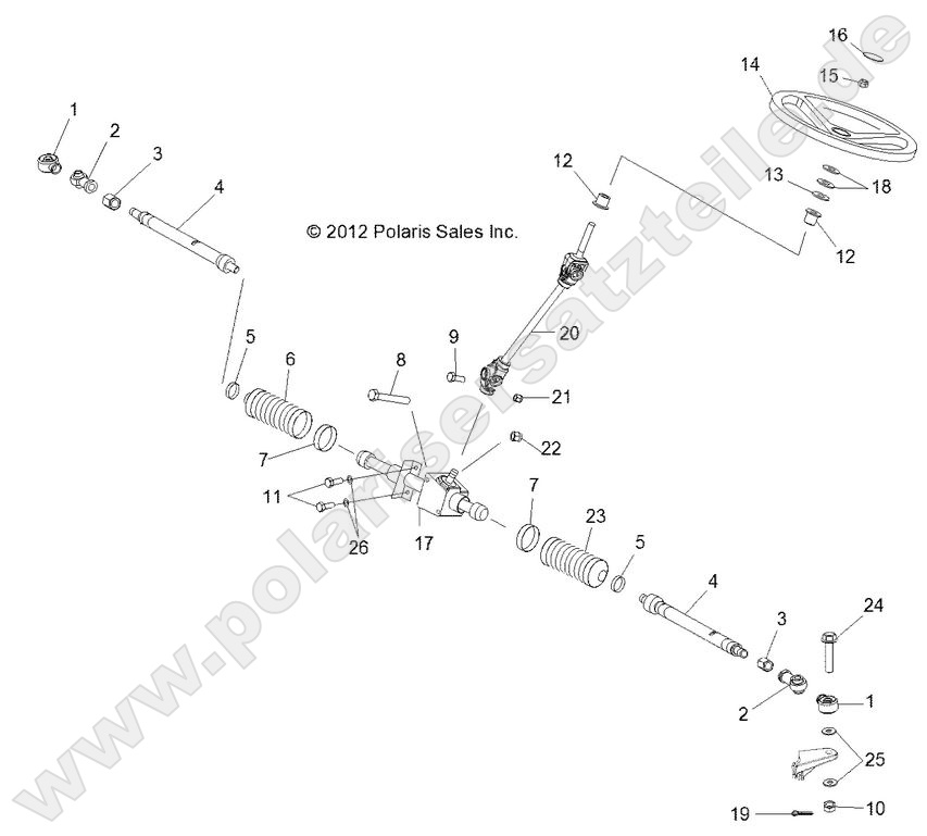 STEERING, STEERING ASM.