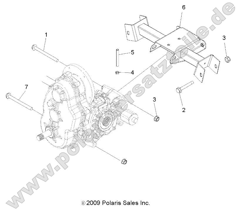 Drive Train, Main Gearcase Mounting Drive Train, Main Gearcase Mounting