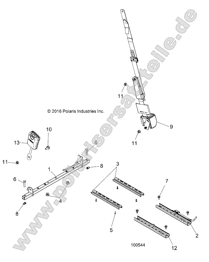 Body, Seat Mounting and Belt