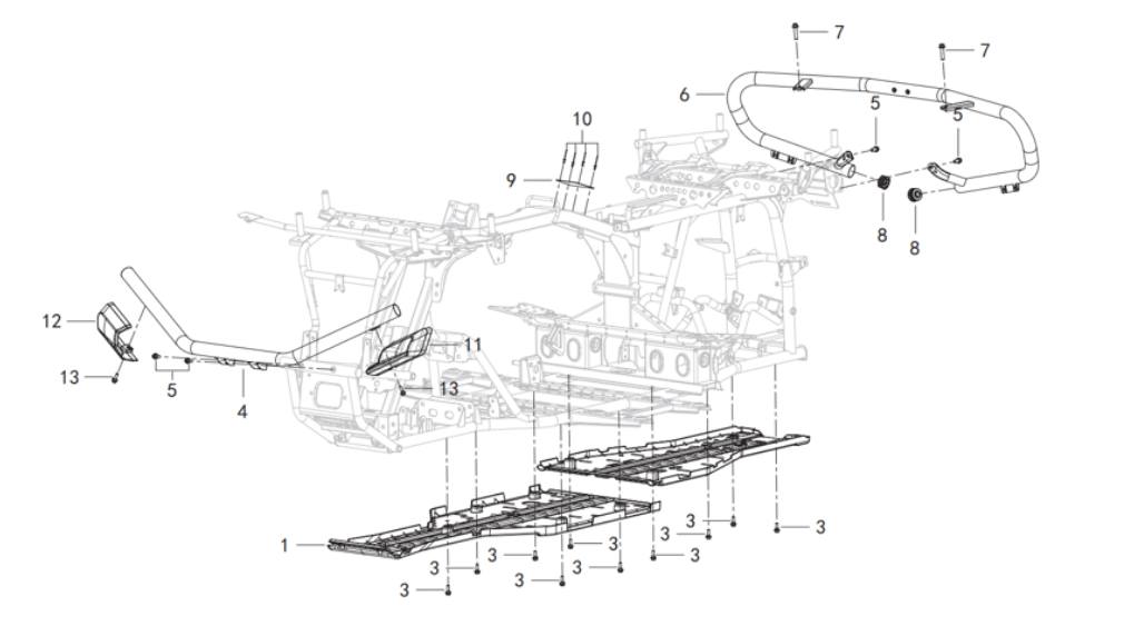 Stossstange, Aufbauten