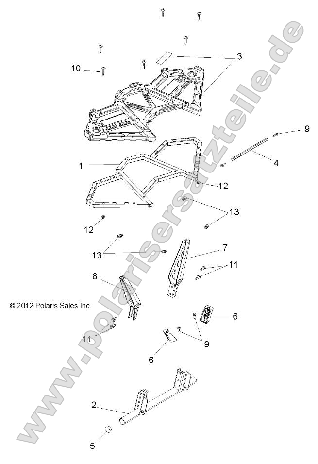 Body, Rear Rack Body, Rear Rack