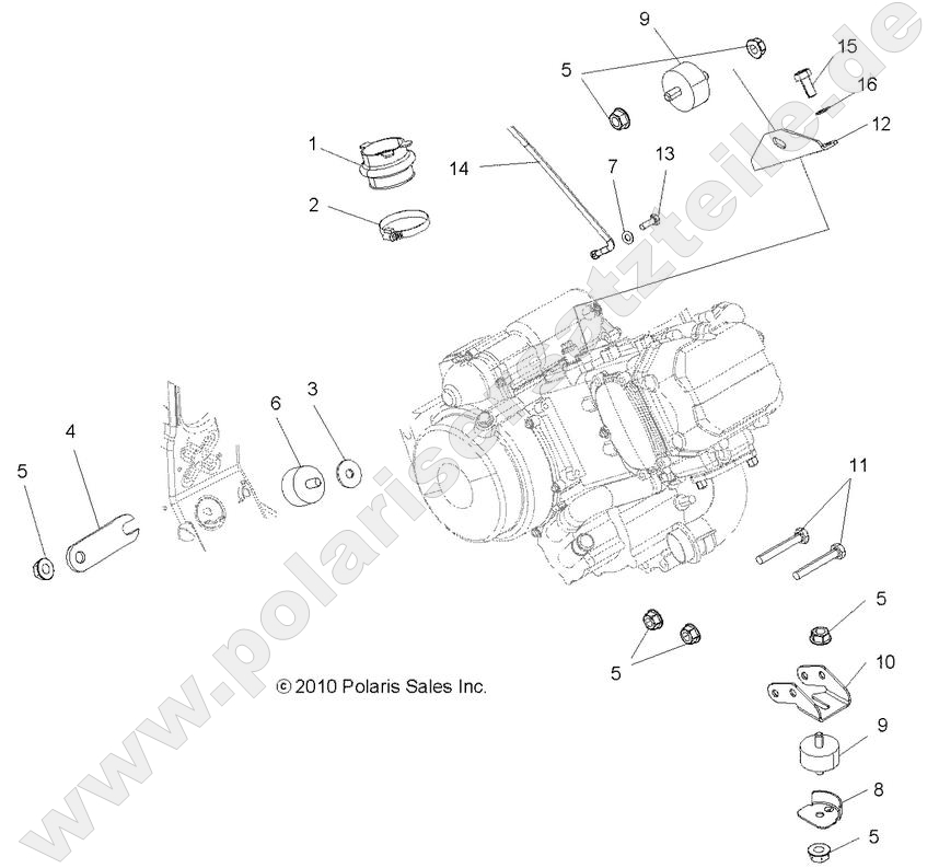 ENGINE, MOUNTING ENGINE, MOUNTING