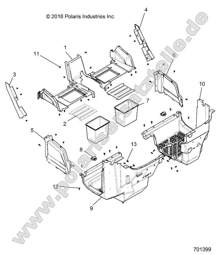 Body, Front Closeoff and Floor Body, Front Closeoff and Floor