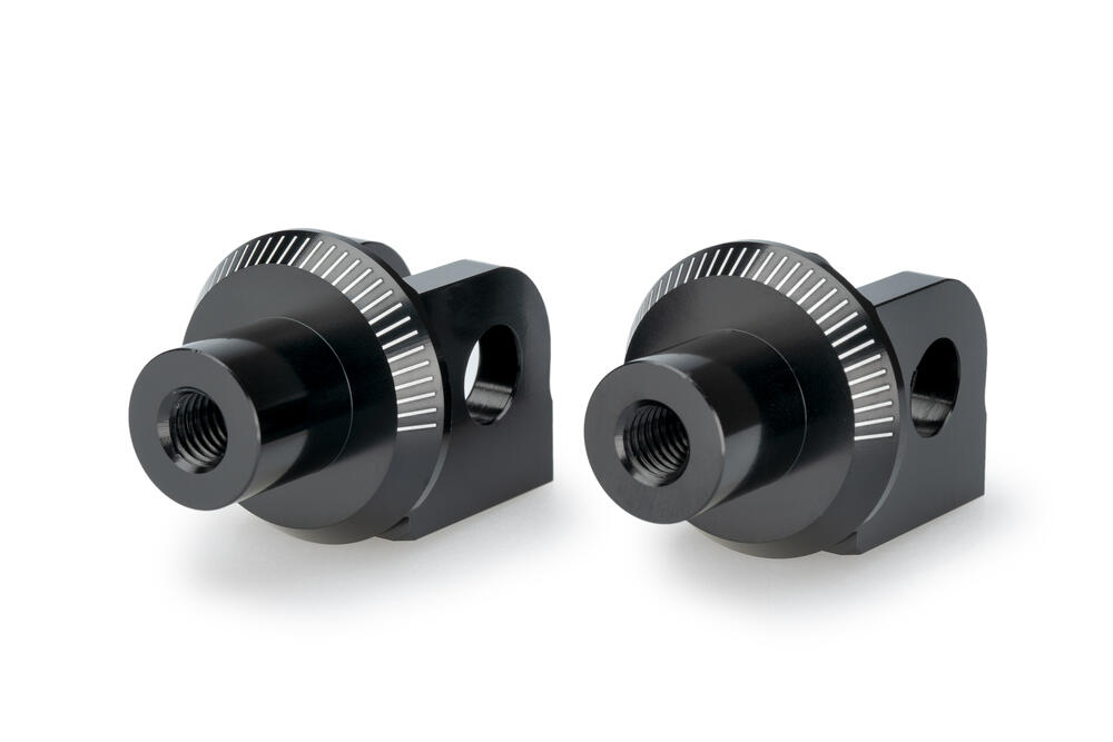 PUIG-Beifahrer-Fussrasten-Adapter-Set-CF-Moto-NK-450-800-21887N PUIG Beifahrer Fußrasten Adapter Set - CF-Moto NK 450 / 800 - 21887N