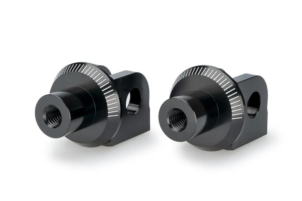 PUIG-Beifahrer-Fussrasten-Adapter-Set-CF-Moto-NK-450-800-21887N PUIG Beifahrer Fußrasten Adapter Set - CF-Moto NK 450 / 800 - 21887N