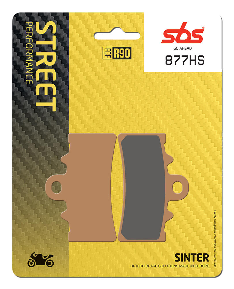 SBS_877_HS SBS Bremsbeläge HS Street Sintermetall ABE - 877HS