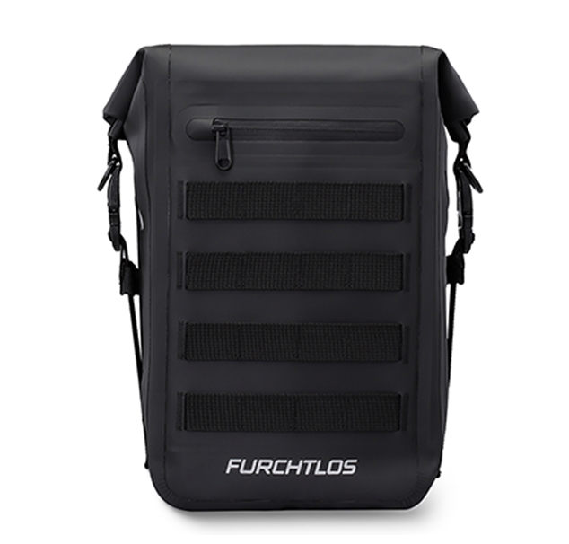 Furchtlos EVEREST Gepäcktasche Sturzbügel 6 Liter - carbon schwarz Furchtlos EVEREST Gepäcktasche Sturzbügel 6 Liter - carbon schwarz