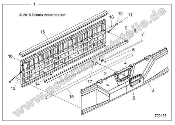 Body, Tailgate Asm. Body, Tailgate Asm.