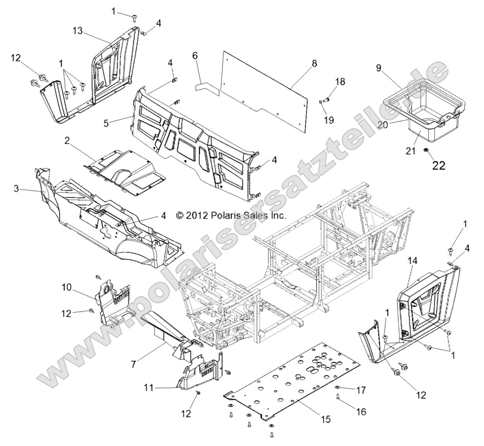 Body, Floor and Fenders