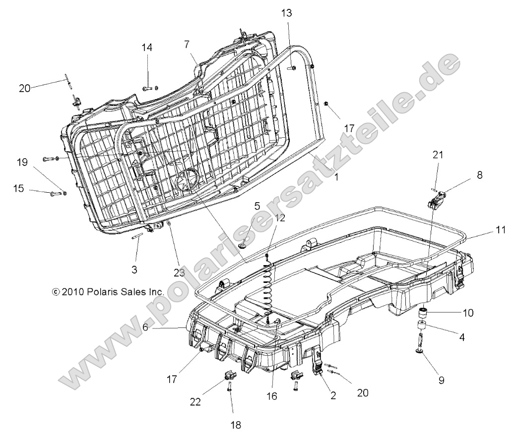 Body, Front Cargo Box Body, Front Cargo Box