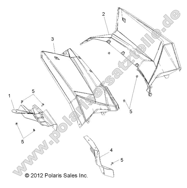 Body, Rear Cab Body, Rear Cab