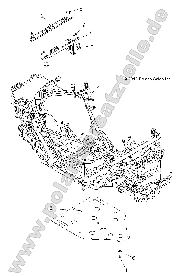Chassis, Main Frame and Skid Plate