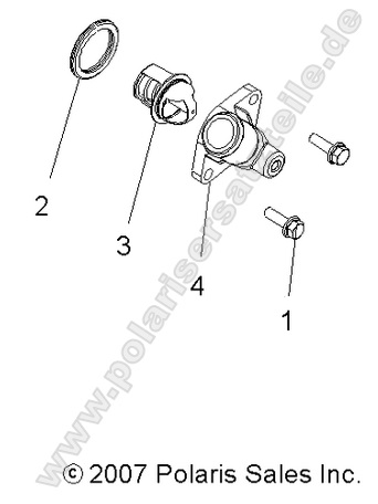 ENGINE, COOLING SYSTEM THERMOSTAT