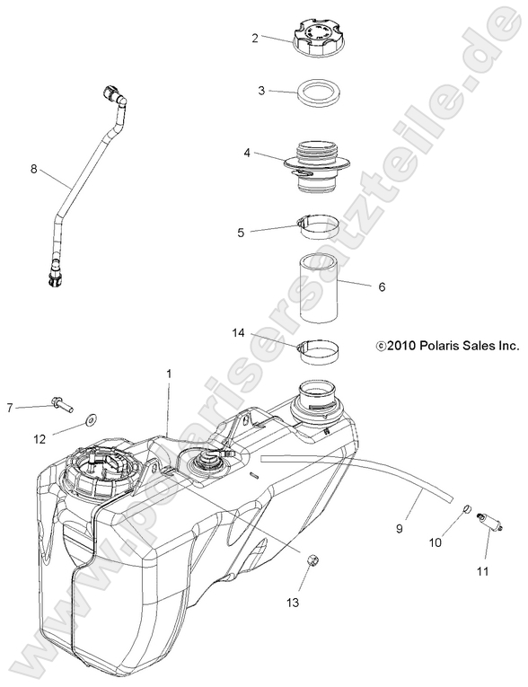 BODY, FUEL TANK BODY, FUEL TANK