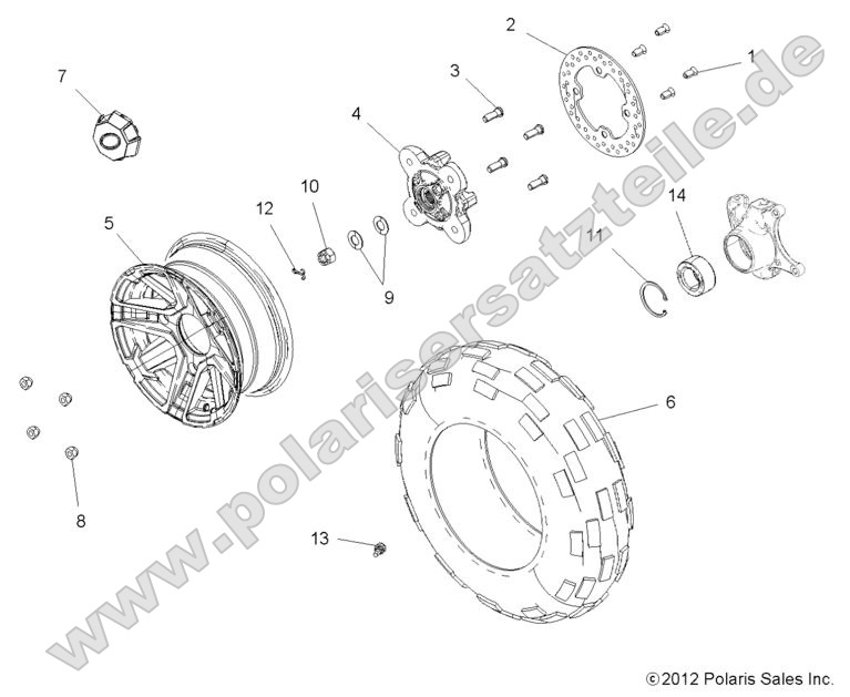 Wheels, Front 49RGRWHEELFRT13900XPCAST