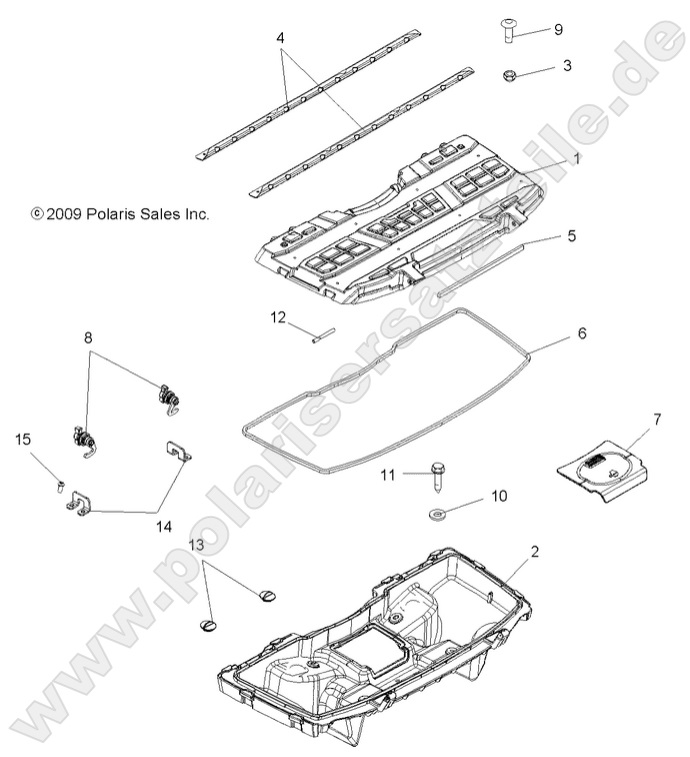 BODY, FRONT STORAGE BOX