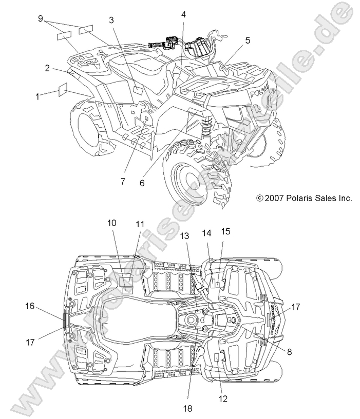 BODY, DECALS BODY, DECALS