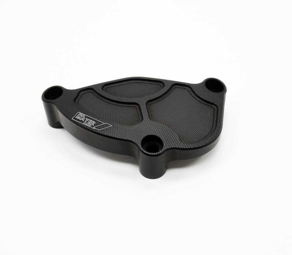 CNC_Motordeckelschutz_Zuendungsdeckel_Yamaha_R1_2015_ Racing CNC Motordeckelschutz Set schwarz Yamaha YZF R1 /M 2015-