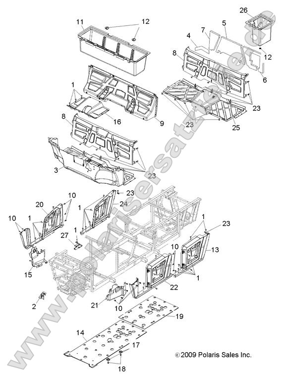 Body, Floor and Fenders