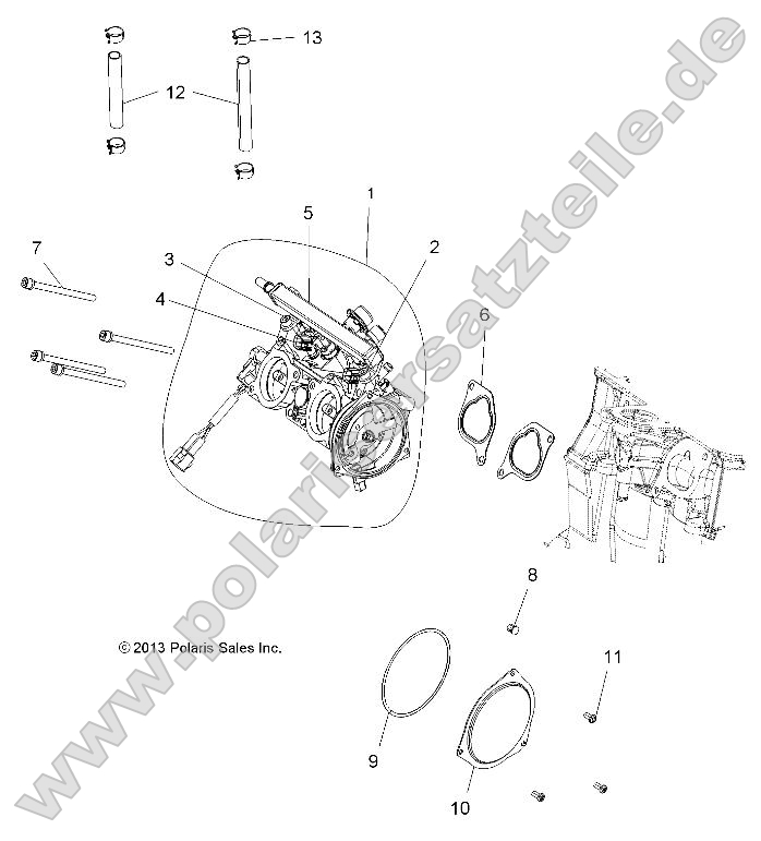 Engine, Throttle Body Engine, Throttle Body