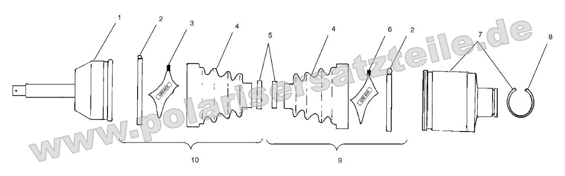 Rear Drive Shaft Rear Drive Shaft