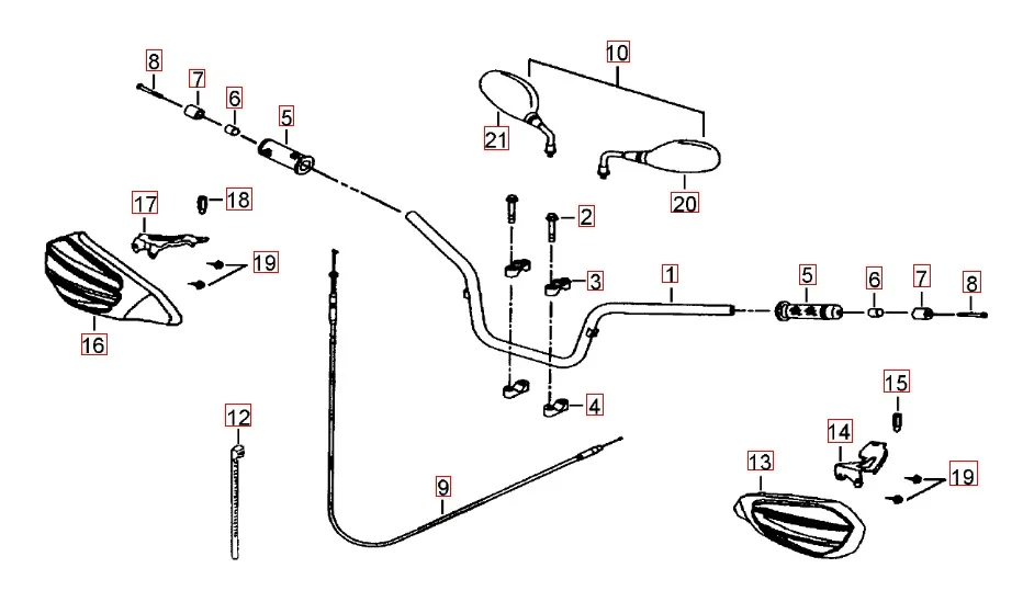 Lenker - Spiegel Lenker - Spiegel