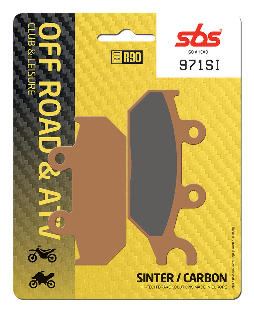 SBS_971_SI SBS Bremsbeläge Offroad & ATV Sintermetall - 971SI