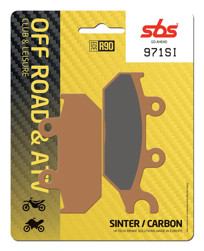 SBS_971_SI SBS Bremsbeläge Offroad & ATV Sintermetall - 971SI