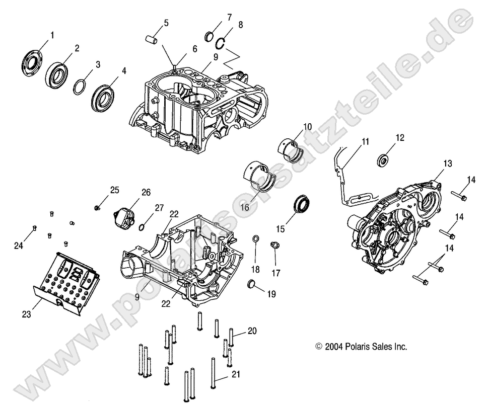 CRANKCASE CRANKCASE