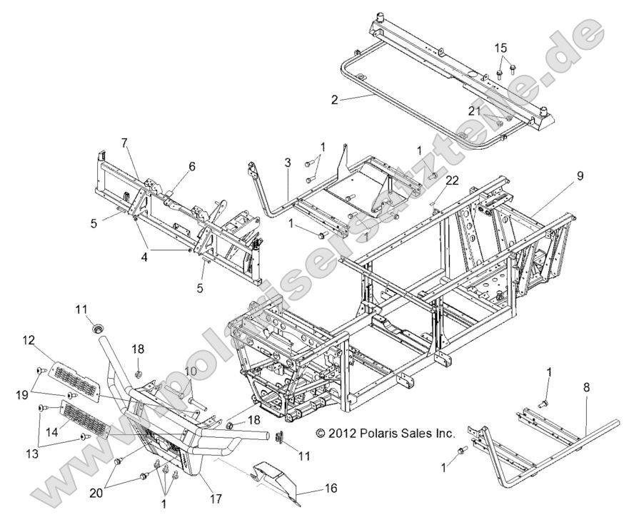 Chassis, Frame and Front Bumper