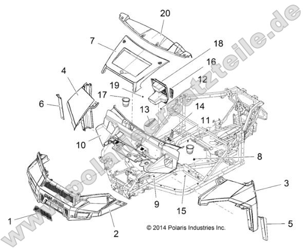 Body, Hood and Front Fascia