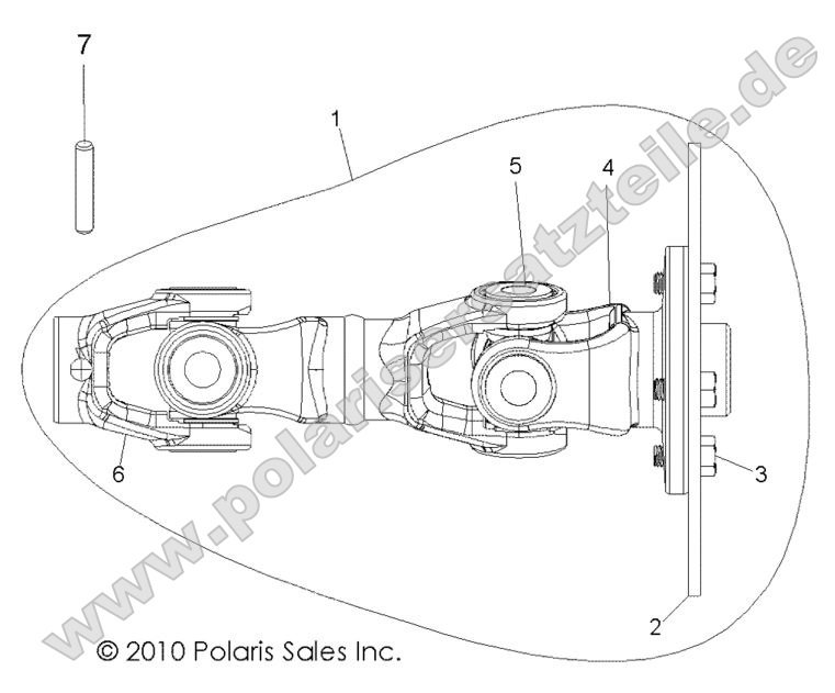 Drive Train, Rear Prop Shaft
