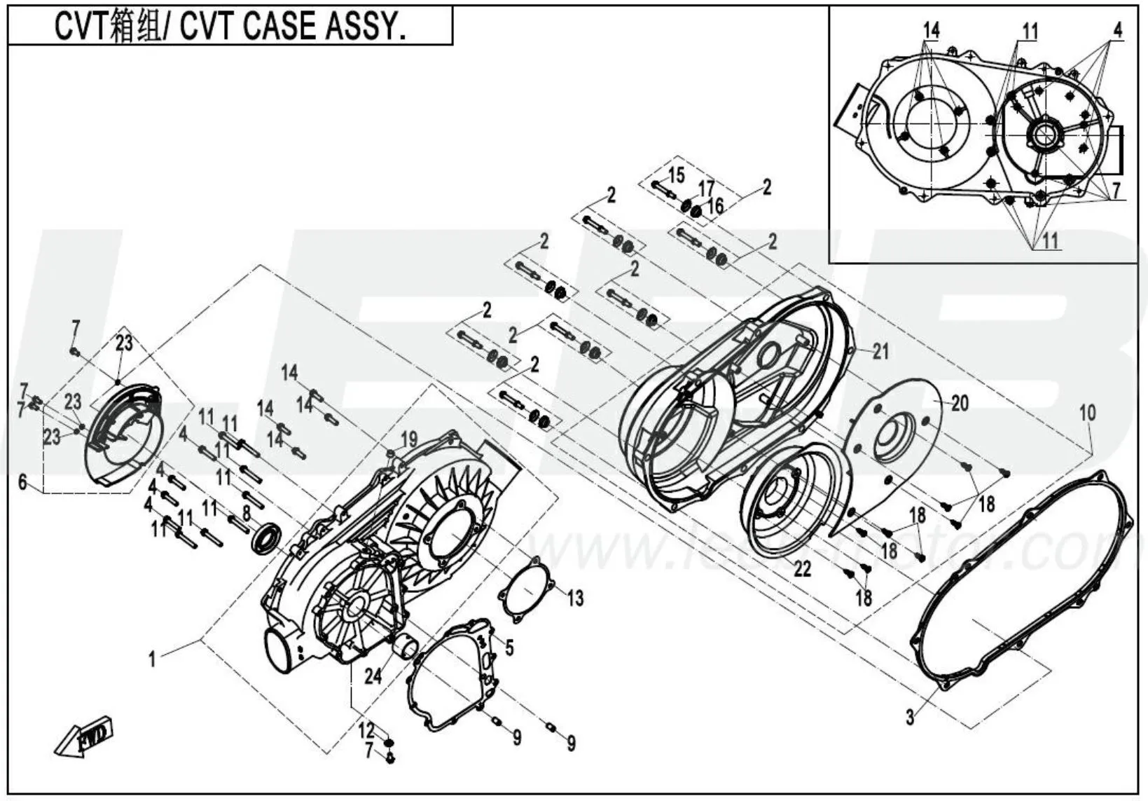 CVT Variomatikdeckel CVT Variomatikdeckel