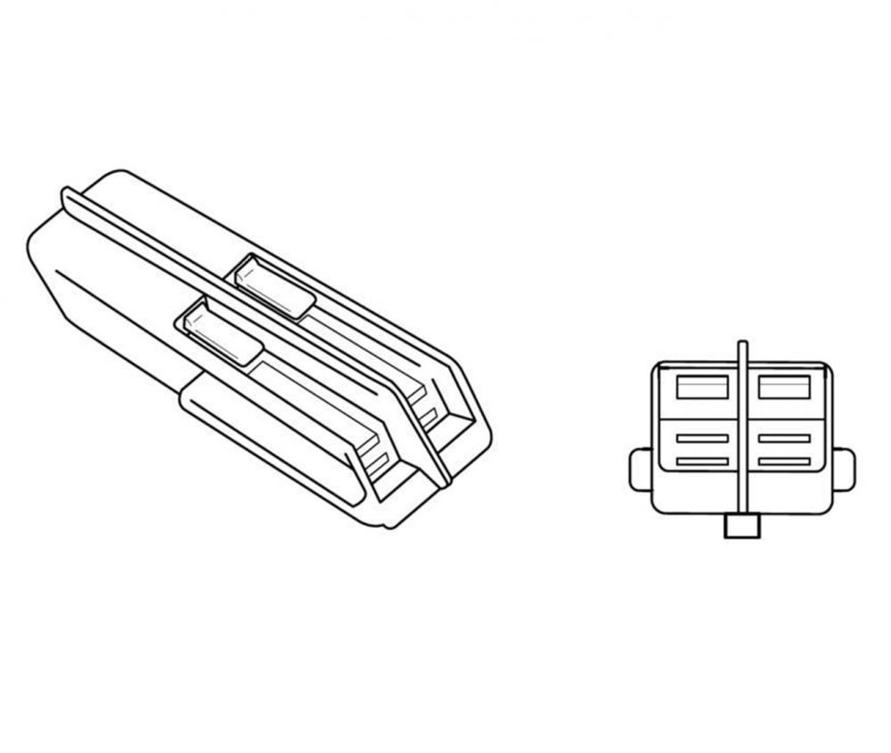 Puig_Adapterkabel_fuer_Zubehoer_Kennzeichenbeleuchtung___Typ_5___Honda__3853N_Zeichnung Puig Adapterkabel für Zubehör Kennzeichenbeleuchtung - Typ 5 - Honda