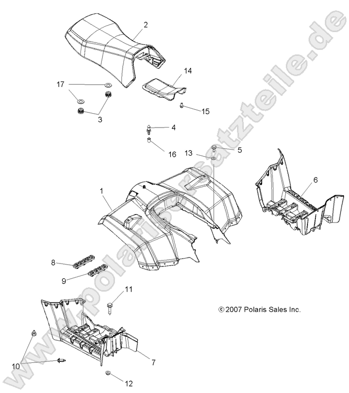 BODY, REAR CAB and SEAT BODY, REAR CAB and SEAT